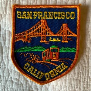 Vintage San Francisco California sew-on patch